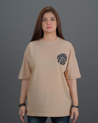 Women's High As Fuck Graphic Printed Drop Shoulder T-Shirt