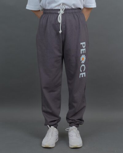 womens Loungewear Peace Flower Printed Trouser